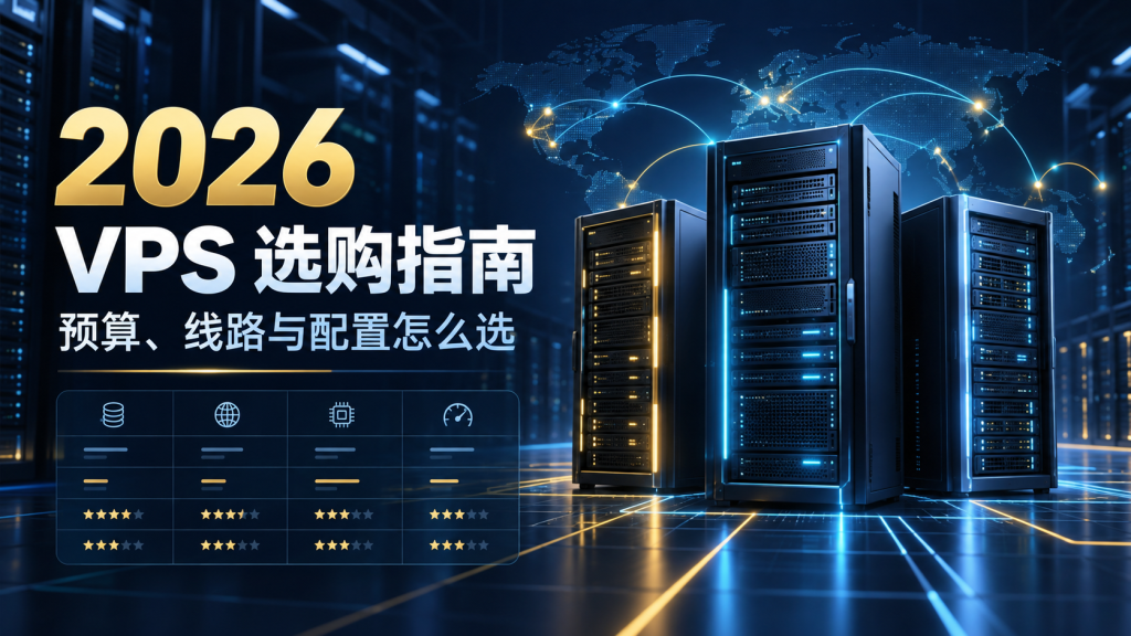 2026 VPS 预算、线路与配置选购指南